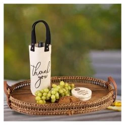 Linens & More Wine Bag - Thank You
