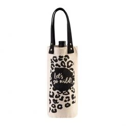 Linens & More Wine Bag - Let's Go Wild