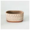 Urban Products Zuri Oblong Planter - Terracotta (13.5cm) UNDER $25 GIFTS