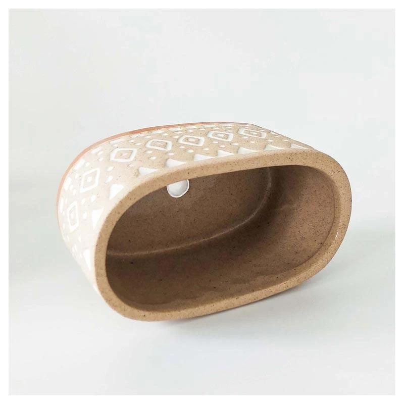 Urban Products Zuri Oblong Planter - Terracotta (13.5cm) UNDER $25 GIFTS