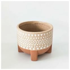 Urban Products Zuri Planter With Legs - Terracotta (12.5cm) UNDER $25 GIFTS