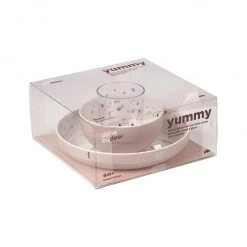 Done By Deer Dreamy Dots Yummy Dinner Set (3pc) - Powder
