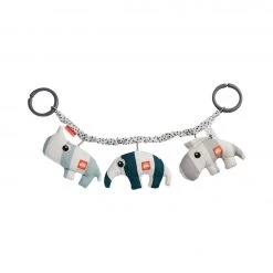 Done By Deer Deer Friends Pram Toy - Blue Rattles & Teething Items