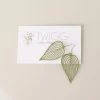 Twigg Green Leaf Earrings