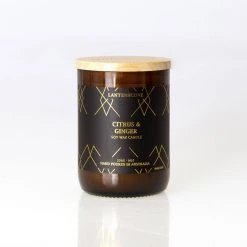 Lantern Cove Andles Amberesque Candle – Citrus & Ginger