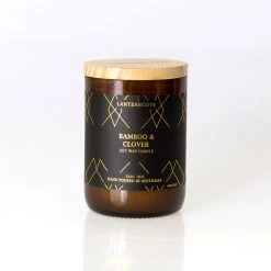 Lantern Cove Andles Amberesque Candle – Bamboo & Clover