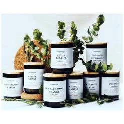 Lantern Cove Jade Candle – Coconut & Lime Andles