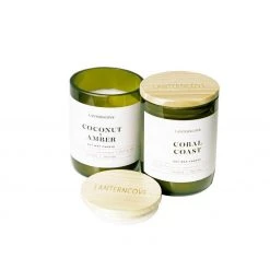 Lantern Cove Jade Candle β Pink Lychee & Cassis Andles