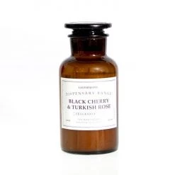 Lantern Cove Dispensary Candle – Black Cherry & Turkish Rose Andles