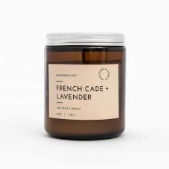 Lantern Cove Glo Candle - French Cade & Lavender Andles