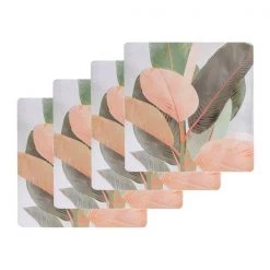 Amalfi Coasters, Placemats & Napery Keily Square Placemat Set (4pc)