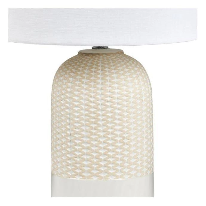 Amalfi White River Table Lamp (55cm)
