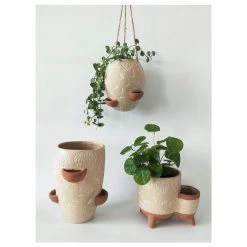 Urban Products Tara Hanging Planter - Terracotta
