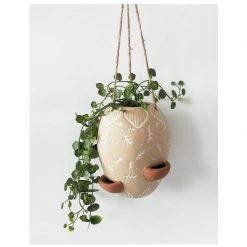 Urban Products Tara Hanging Planter - Terracotta