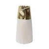 Le Forge Gold Dipped Vase Metallics