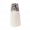 Le Forge Silver Dipped Vase Metallics