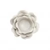 Le Forge Country Style Porcelain Flower Tea Light Holder - Grey
