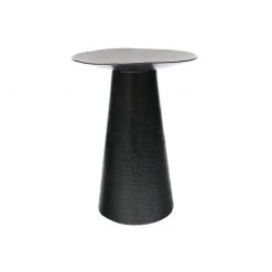 Le Forge Black Aluminum Candle Holder (21.5cm)