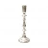Le Forge Silver Aluminum Candle Holder (23.5cm)