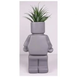 Urban Products Block Man Planter - Grey