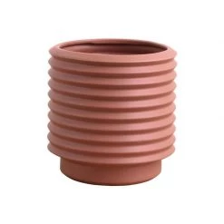 Potted Berlin Planter Large - Rosewood VASES & PLANTERS