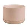 Potted Oslo Planter Wide - Peach VASES & PLANTERS
