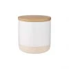 Ladelle Host Canister – White (10cm) Coastal