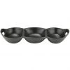 Ladelle Bowls, Plates & Serveware Host 3-Part Handled Bowl - Charcoal