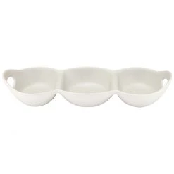 Ladelle Bowls, Plates & Serveware Host 3-Part Handled Bowl - Stone
