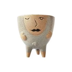 Urban Products Grey Bob Planter VASES & PLANTERS