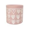 Urban Products Valentines Day Love Sketch Planter - Pink (13.5cm)