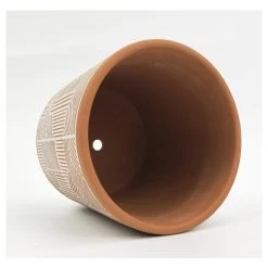 Urban Products VASES & PLANTERS Corby Line Planter - Terracotta (16cm)