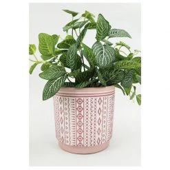 Urban Products Corby Aztec Planter - Pink (15cm) VASES & PLANTERS