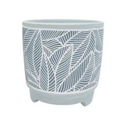 Urban Products Corby Leaf Planter - Blue (13cm)