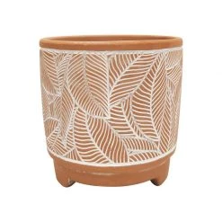 Urban Products Corby Leaf Planter - Terracotta (13cm)