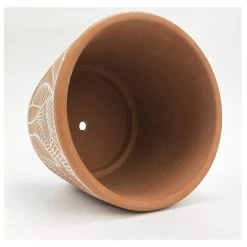 Urban Products Corby Leaf Planter - Terracotta (13cm)