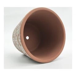 Urban Products Gatsby Lace Planter - Terracotta (13cm)