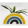 Urban Products VASES & PLANTERS Skyla Rainbow Arch Wall Planter/Vase - Blue