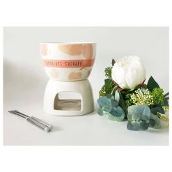 Urban Products Valentines Day Chocolate Therapy Fondue Set