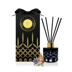 Surmanti Kiwiana Luxury Crystal Reed Diffuser - Pear & Passionflower (100ml)