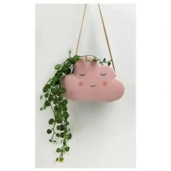 Urban Products Hanging Cloud Planter - Pink