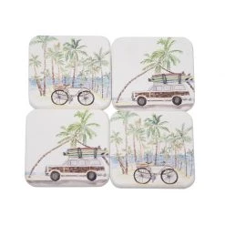 Stoneleigh & Roberson Coasters, Placemats & Napery Vacation Coaster Set
