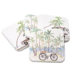 Stoneleigh & Roberson Coasters, Placemats & Napery Vacation Coaster Set