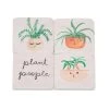 Stoneleigh & Roberson Plant People Ceramic Coaster Set