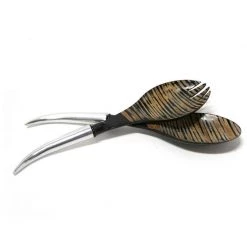 Banyan Home ENGAGEMENT & WEDDING Benito Horn Server Set