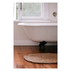 Garcia Jute Braided Oval Doormat - Brown