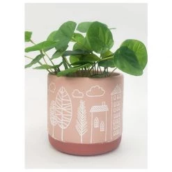 Urban Products VASES & PLANTERS Bree Pink Planter