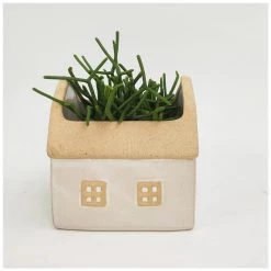 Urban Products Restocked Aspen Barn House Planter - White