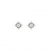 Lindi Kingi Starburst Studs - Platinum Restocked