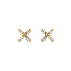Lindi Kingi Gold Bloom Studs